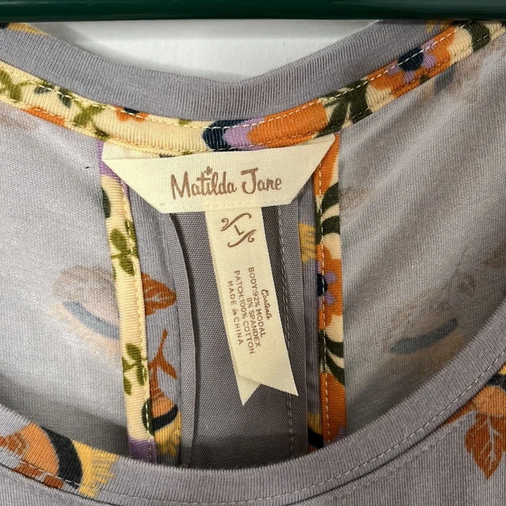 Matilda Jane Write it Down Floral Shirt Dress - Picture 3 of 6